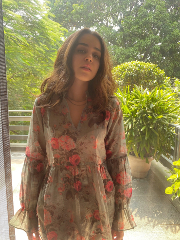 Grey Frill Leisure Set