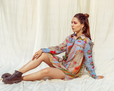 Island Girl Sexy Shirt Dress