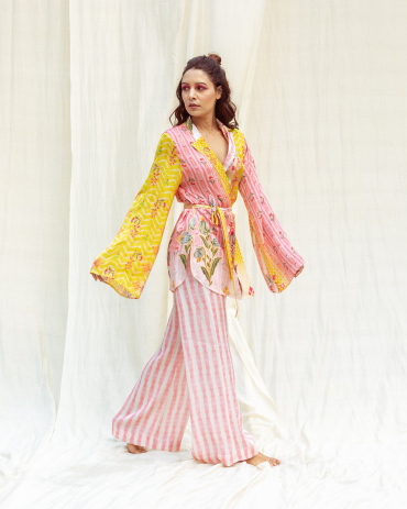 Pop Shots Luxury Robe and Pant