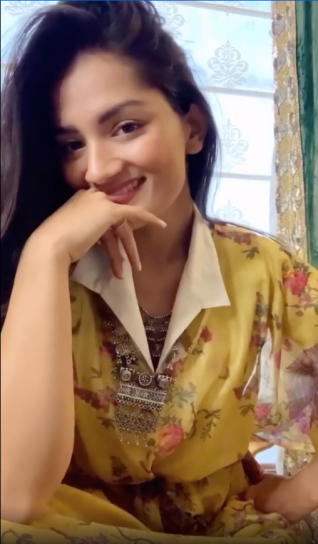 Yellow Floral Kaftan